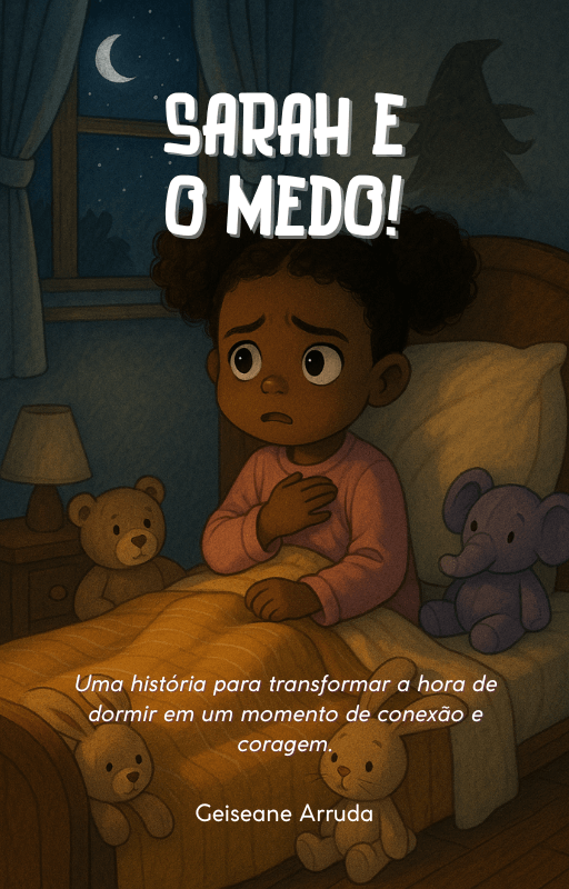 Capa do livro Sarah e o Medo — Geiseane Arruda